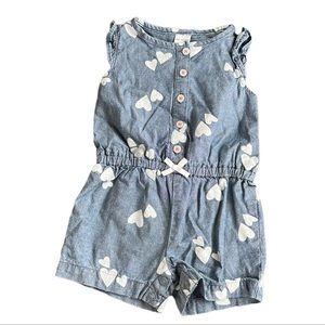 2 FOR $5 - Carters Heart Jumper 6M